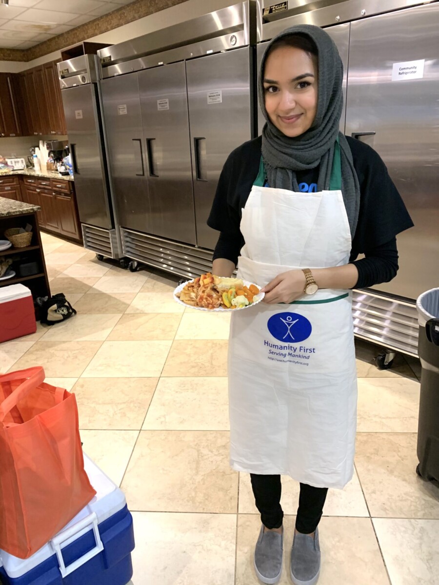 Rabeea at HFSO food security soup kitchen event 1536x2048 1