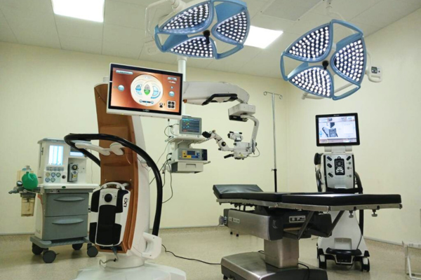 Nasir Hospital Eye Surgery Room