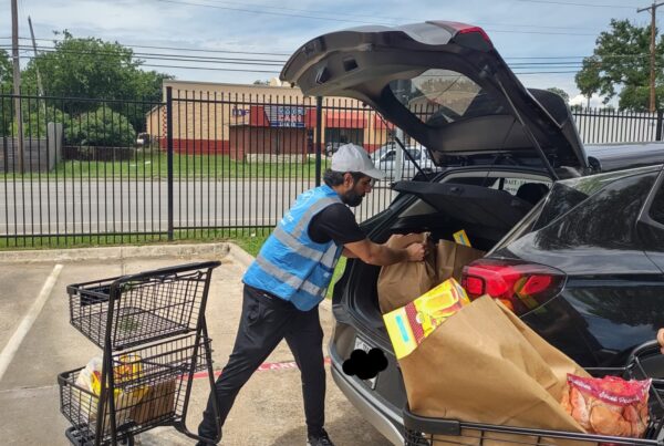 FS Fort Worth May 2023 packing food in car