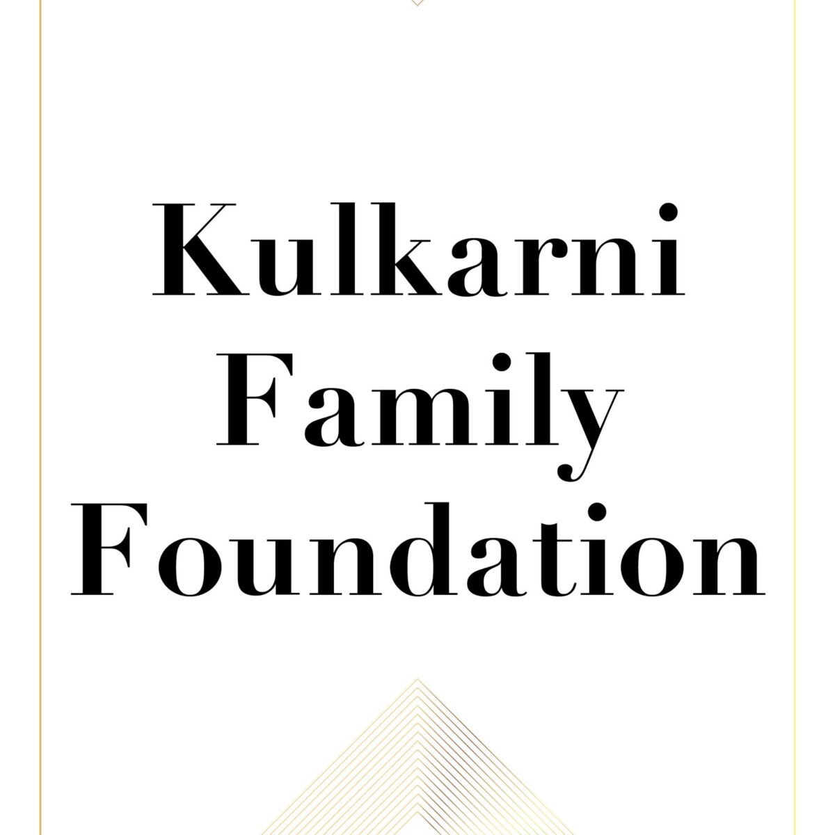 Kulkarni Family Foundation Gala 2024 logo