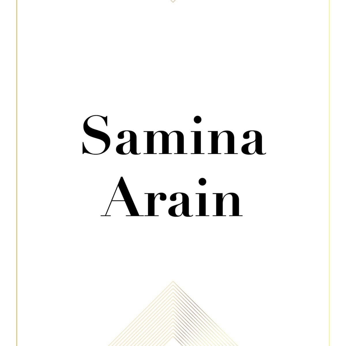 Samina Arain Gala 2024 logo