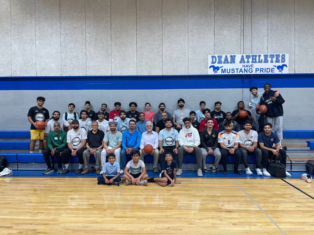 WRB MKA Houston basketball group