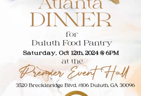 Atlanta Dinner 2024 flier