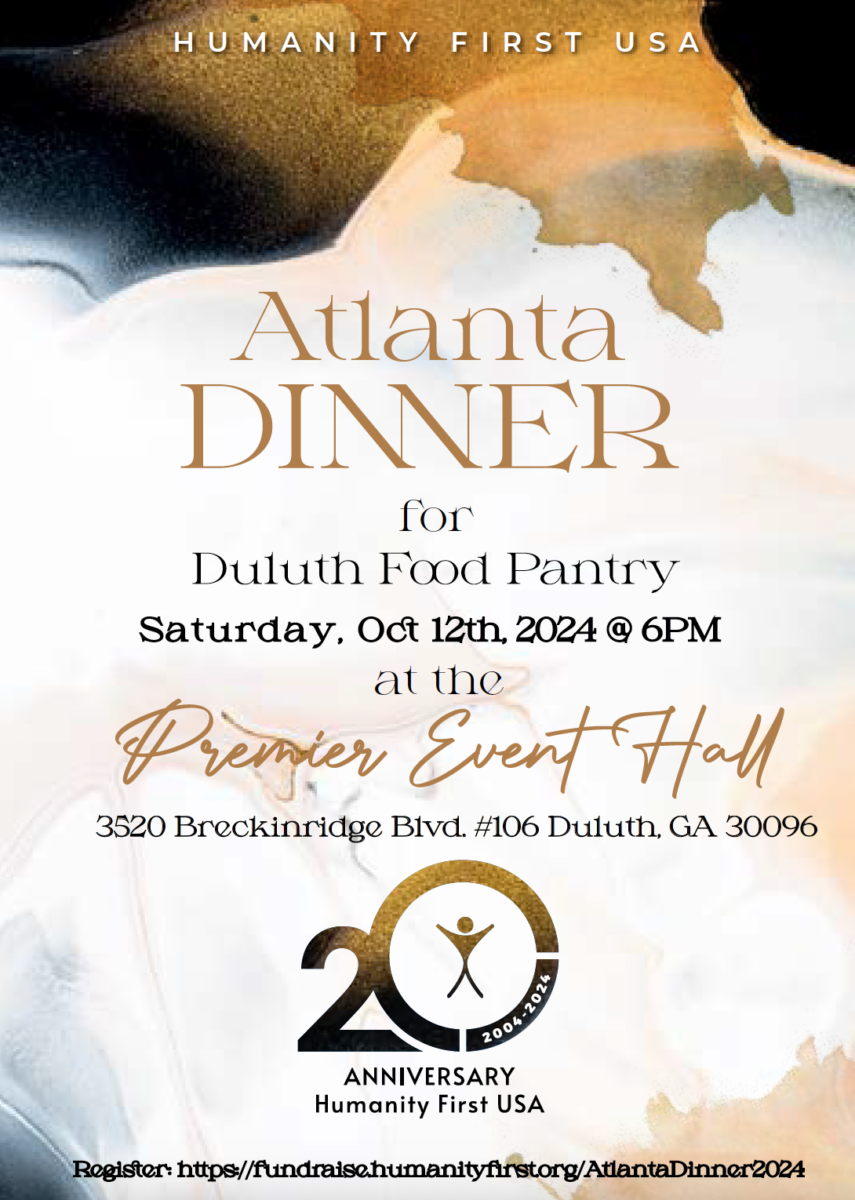 Atlanta Dinner 2024 flier