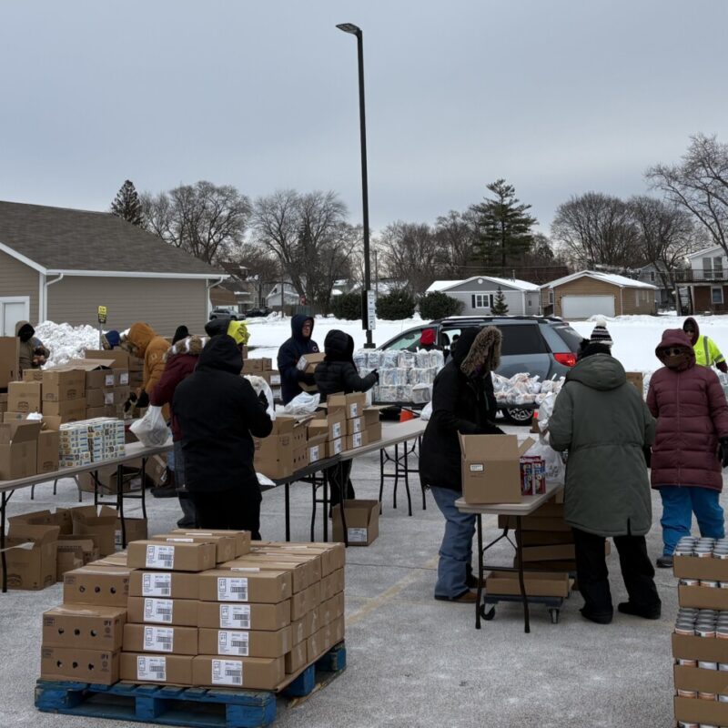 FS Zion Dec 2025 boxes ready for distribution