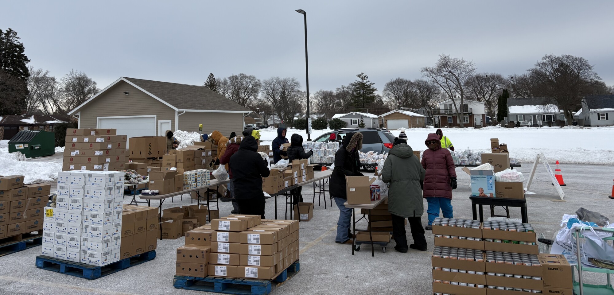 FS Zion Dec 2025 boxes ready for distribution