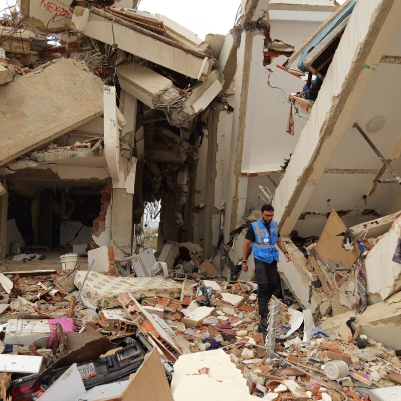 DR venezuela july 2026 week 1 UK large building damage