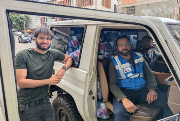 DR venezuela july 2026 week 1 UK volunteers truck