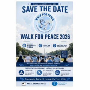 Walk for Peace 2026 Ansar Save The Date 1