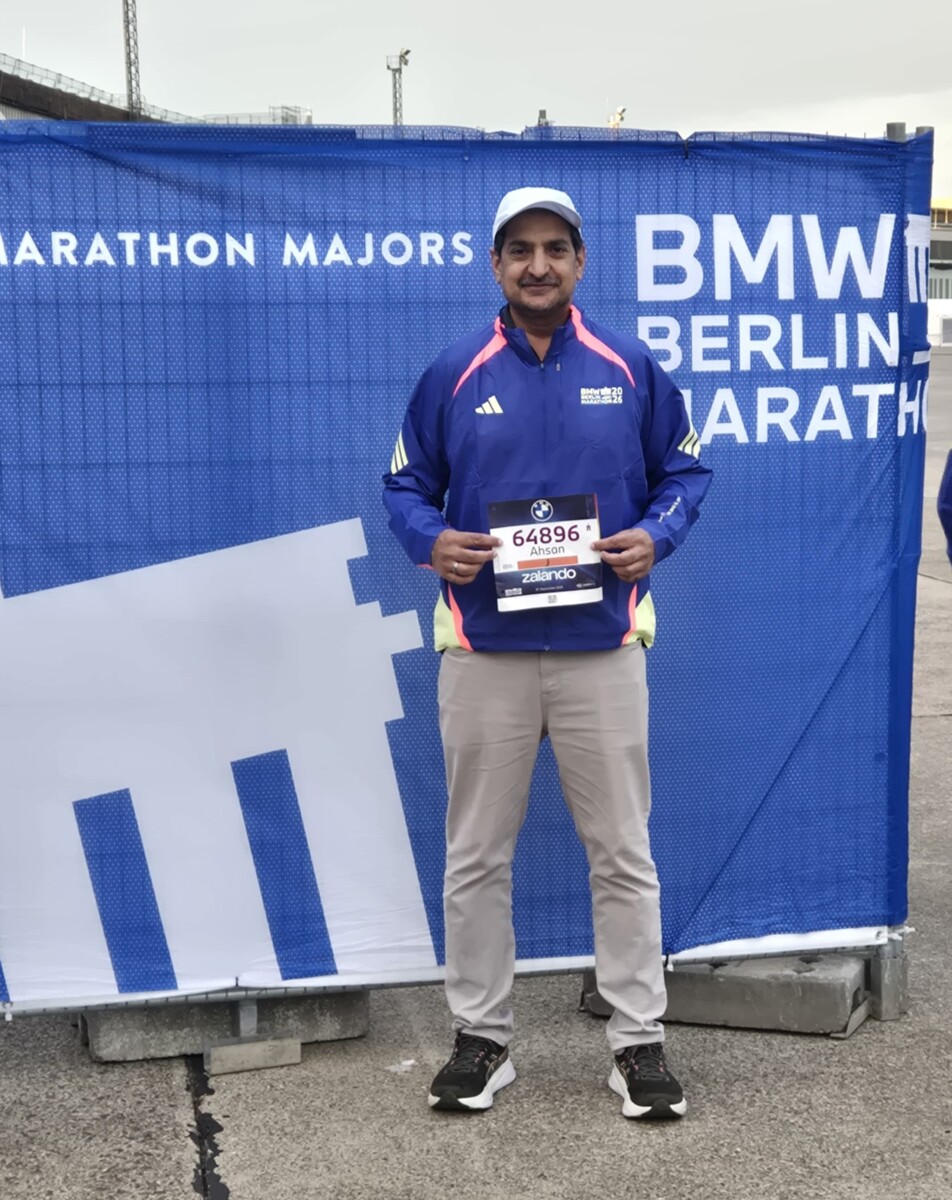 Walk for Humanity & Dr. Ahsan Khan Completes Berlin Marathon
